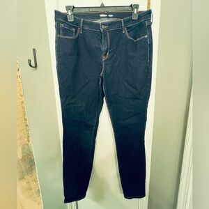 Old Navy Rockstar Super Skinny Size 16 jeans mid rise